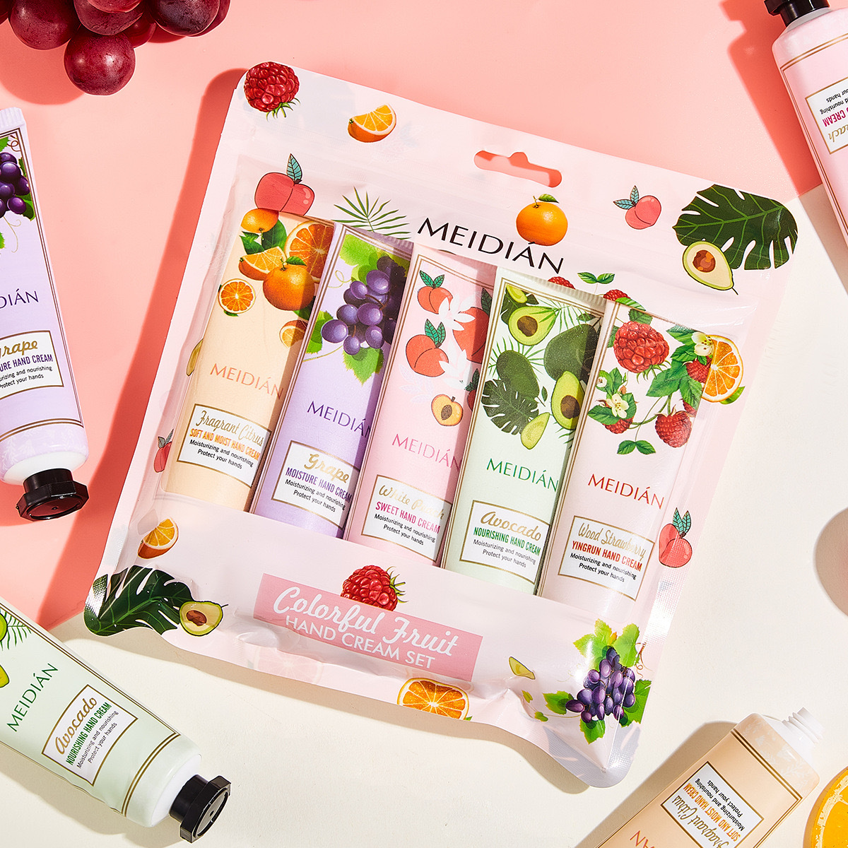 Private Label Moisturizing Nourishing Hand Lotion Natural Fruity Floral Perfumery Avacado Smooth 30g Hand Cream