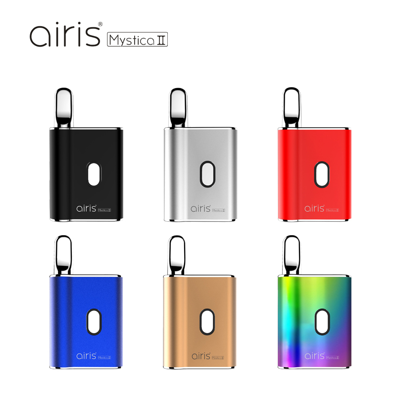 High Quality Adapter two in one Airistech Wholesale Portable 450mah Capacity CBD Mod Battery Mystica 2 Vaporizer