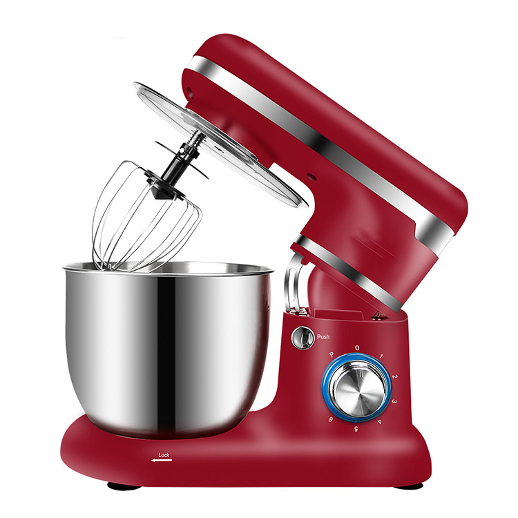 Simple operation automatic double color high power multi-function stainless steel electric home use dough mixer