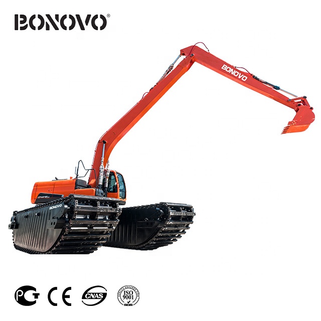 Amphibious Excavator Pontoon