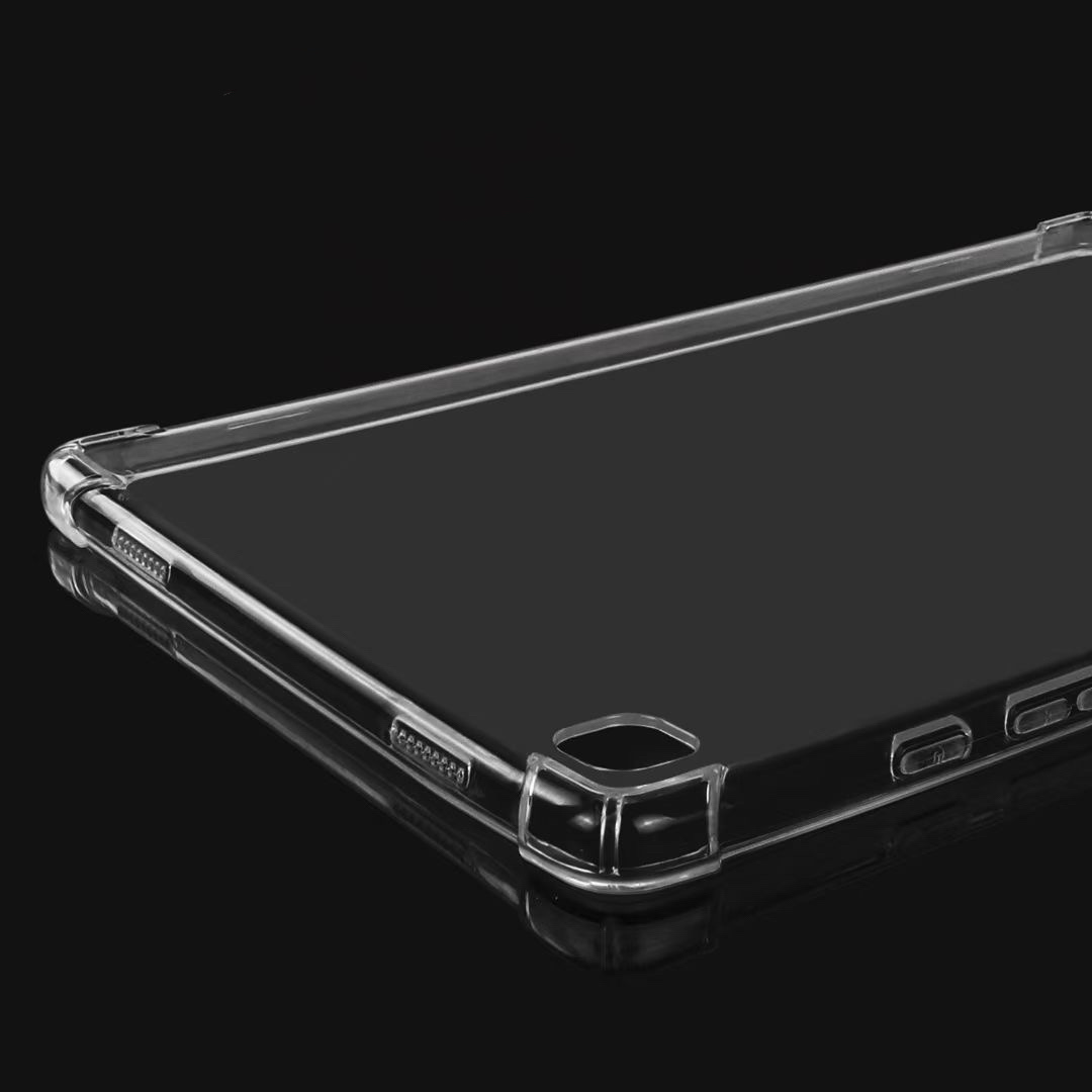 Light Weight Tablet case AirBag Shockproof Transparent Clear Soft TPU Cell Mobile Phone Back Cover Case