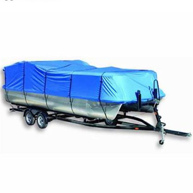 300D 450D 600D Trailerable Universal Fit Pontoon Boat Cover 17-20'L 102"W Deluxe for Winter Storage