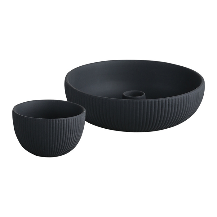 Candlelight Dinner Modern Minimalist Matte Jar Candle Ceramic