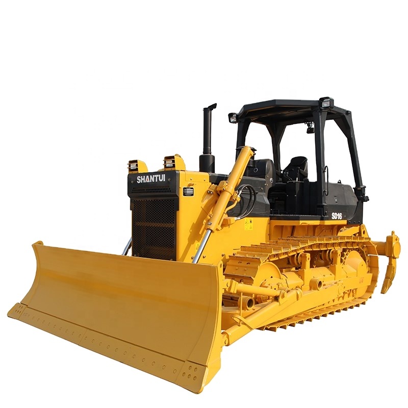 SHANTUI SD16 гидравлический бульдозер 160HP с тремя хвостовиками и лебедкой