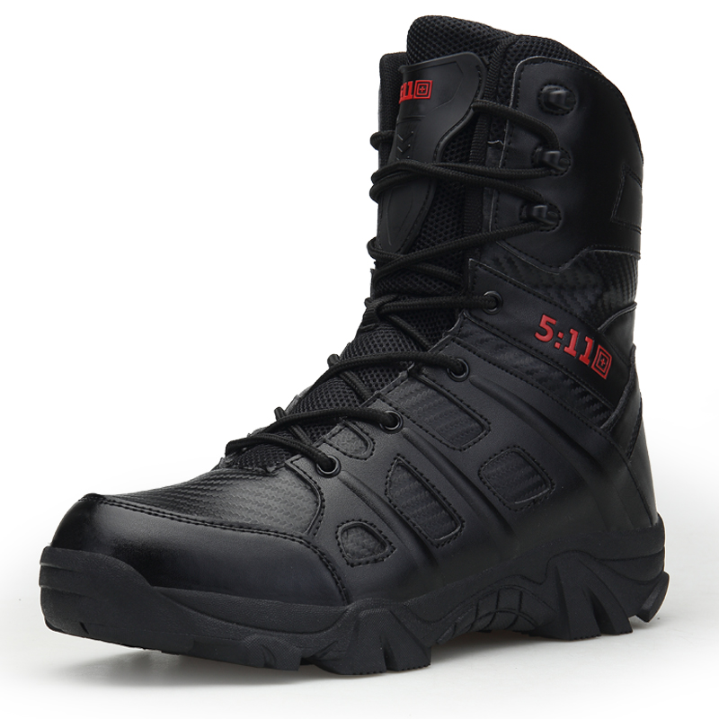 2021 wholesale men's desert boots high-top men's big size military boots fashion men's outdoor sports zipper boots