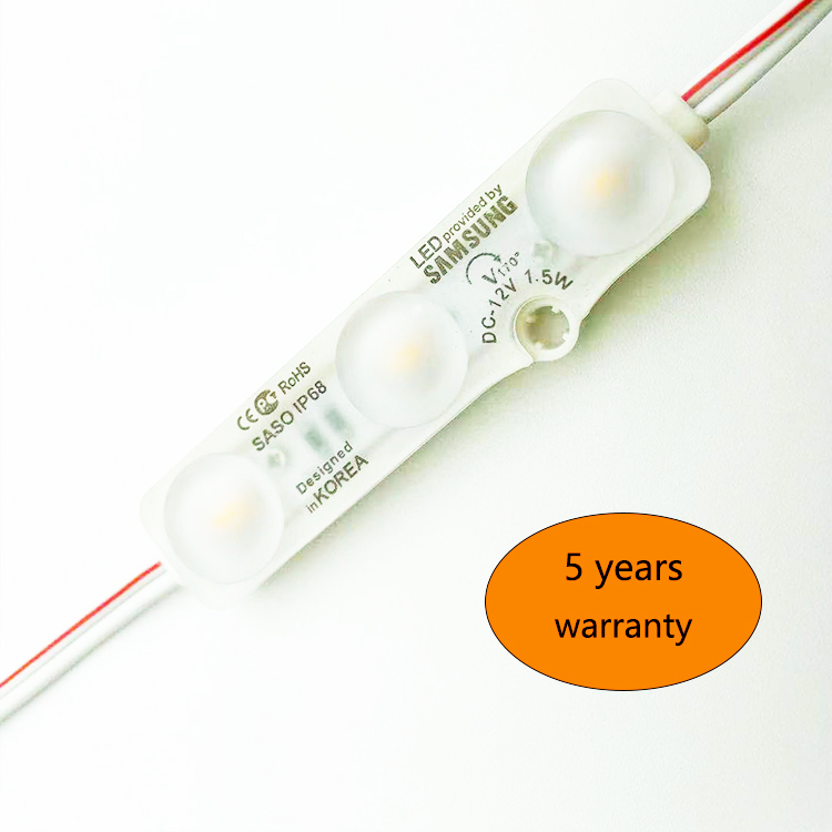 High waterproof IP68 3LEDs 12V 1.2W 2835 led module Ultrasonic Module led LED module for lightbox