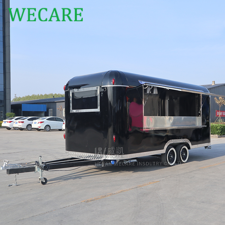 WECARE модный дизайн фаст-фуд трейлер Мобильная еда грузовик для продажи в Дубае