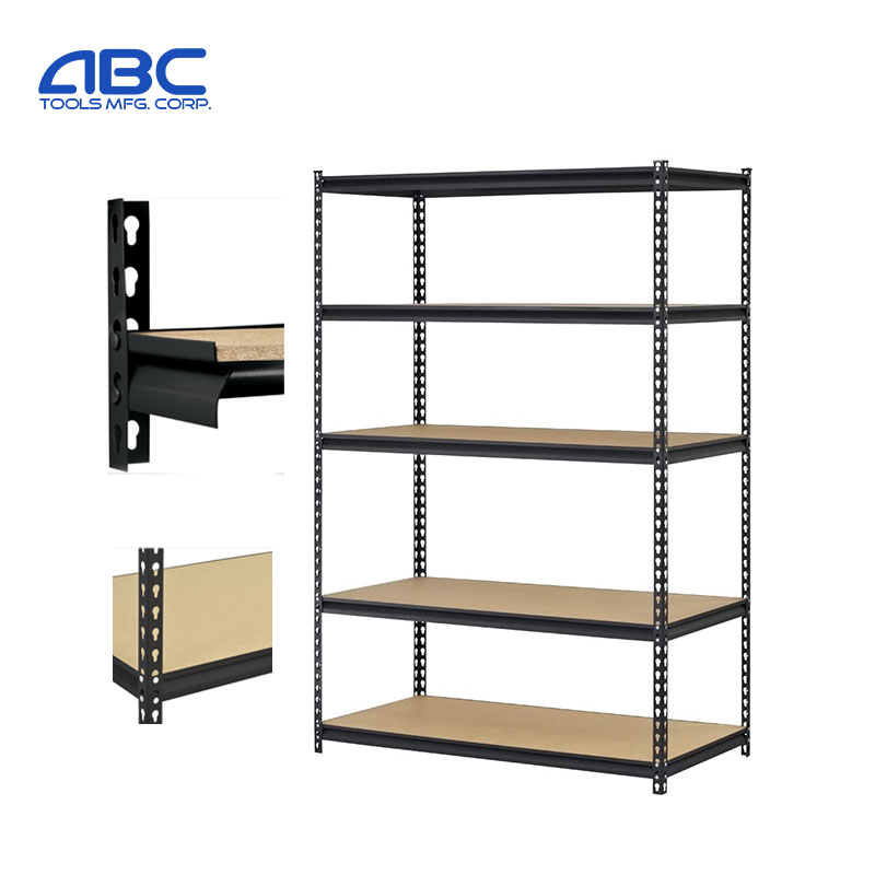 Оптовая продажа 48 "W x 24" D x 72 "H 5-Shelf Heavy Duty оцинкованные стальные металлические стеллажи для хранения