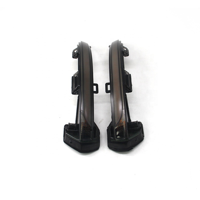Black Customized Side Rear View Mirror Indicator Blinker Repeater Dynamic Turn Signal Light LED Replacement For MAGOTAN B8 2016~