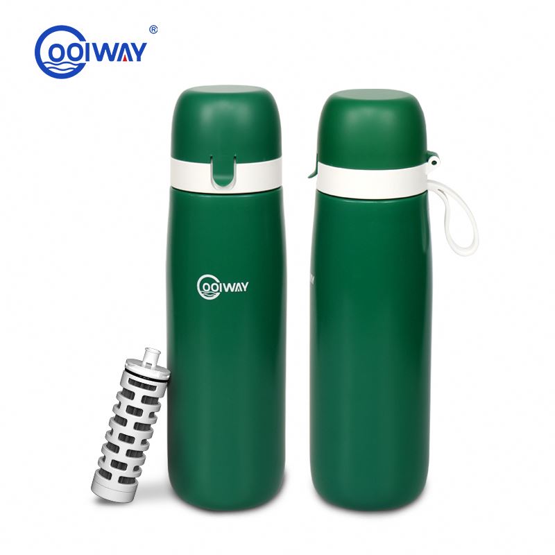 Новые конкурентоспособные преимущества товаров Coolway, экстренная бутылка с фильтром для воды, Спортивная бутылка для питьевой воды для выживания на открытом воздухе