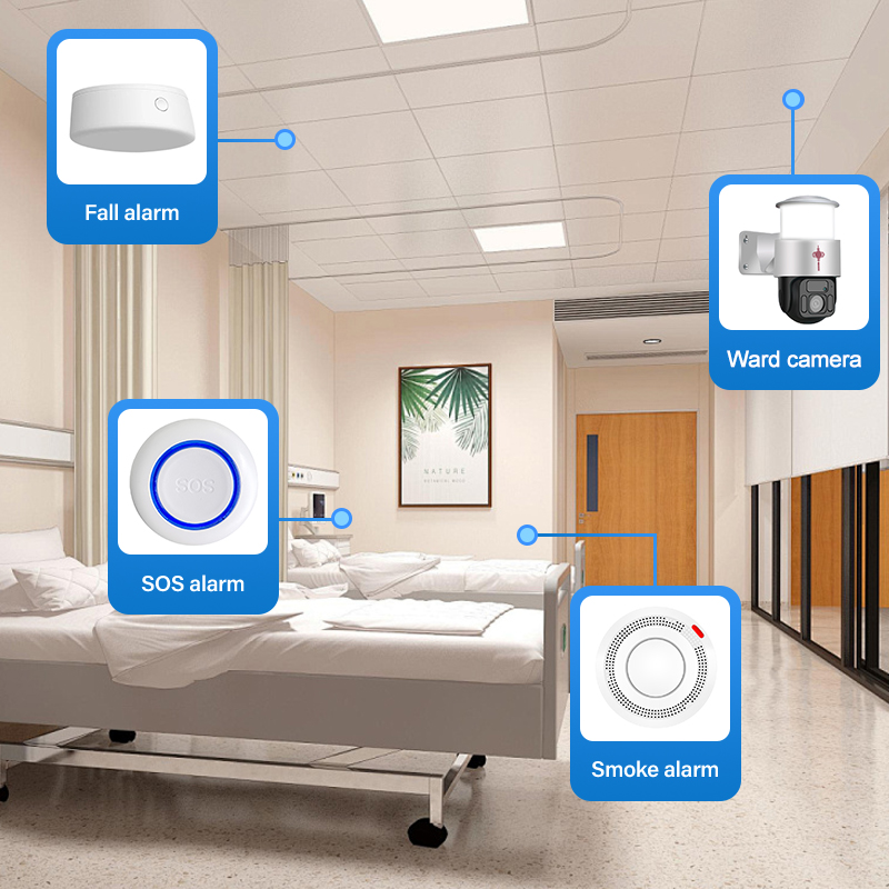 Deluxe Ward whole house security access control intelligent solution Ward intelligent APP control protection system OEM