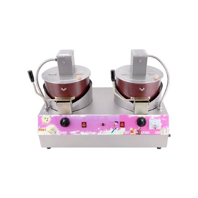 Ball Shape Chocolate Flavored Popcorn Making Makers Small Scale Cretors Big Industrial Popcorn Machine