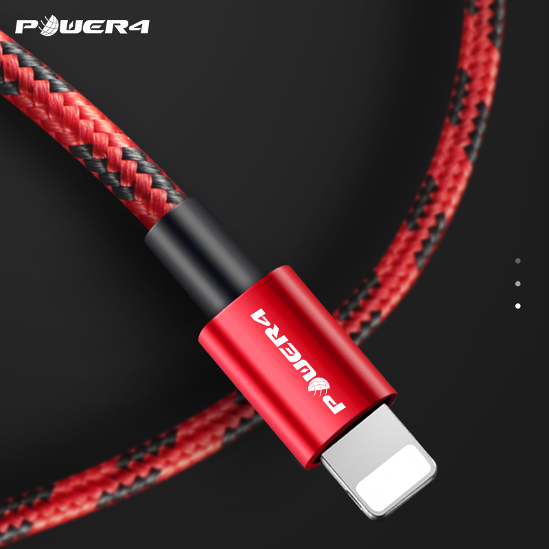 Usb-кабель Ni01A для Iphone 6/7/8Plus/11/X/Xs/Max, зарядный Дата-кабель в нейлоновой оплетке с разъемом Lightning, длина 1/2/3 м, 3/6/10 футов