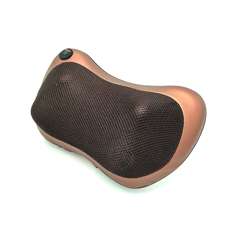 PX-PX02 OEM (BROWN) infrared heating kneading massage pillow for Car/ Home use