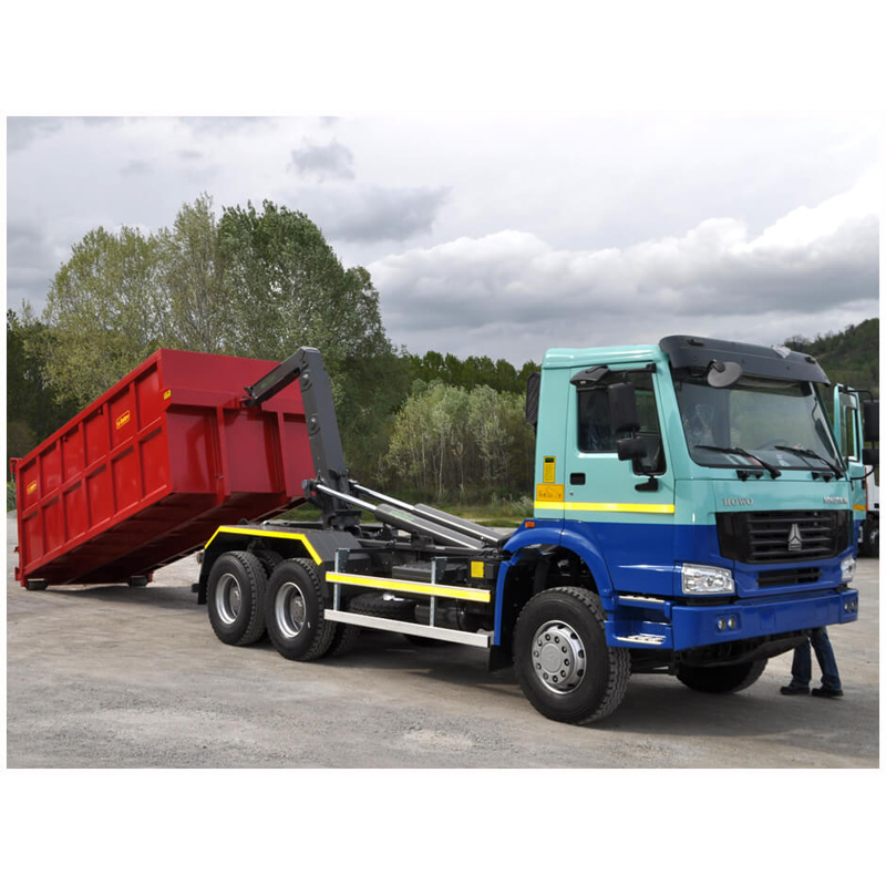 SINOTRUK HOWO 10CBM 14CBM 16CBM 20CBM 4*2 6*4 Hook Arm Garbage Truck
