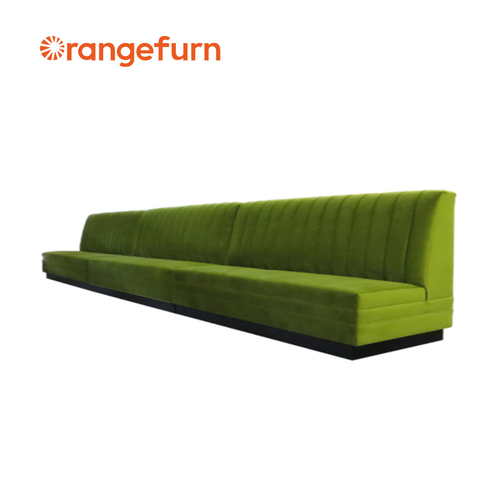 Orangefurn Public Dining Section Consulting table Furniture Card Seat Sofa Dining tables And Chairs Set