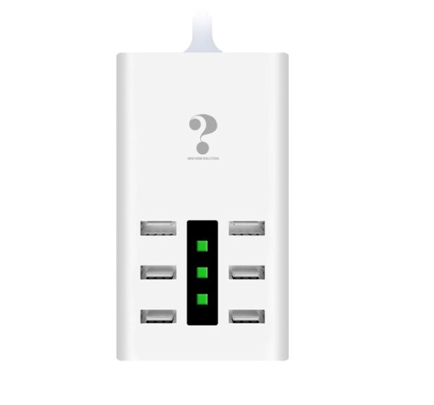 DP EU хит продаж Универсальная головка для быстрой зарядки 6 портов Usb зарядное устройство для путешествий настенное зарядное устройство 5 В 7.2A быстрое зарядное устройство