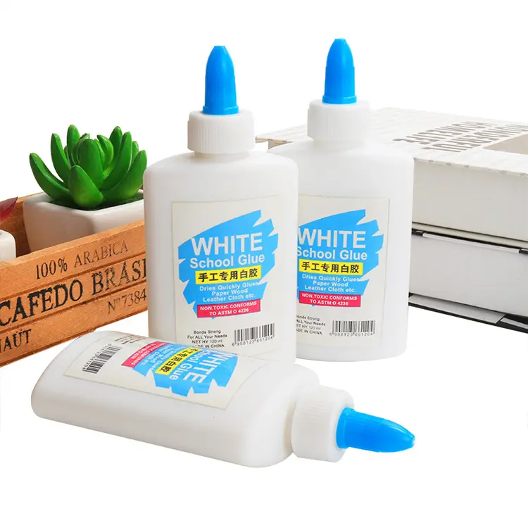 Non-toxic school white Glue of liquid glue for kids hand crafting