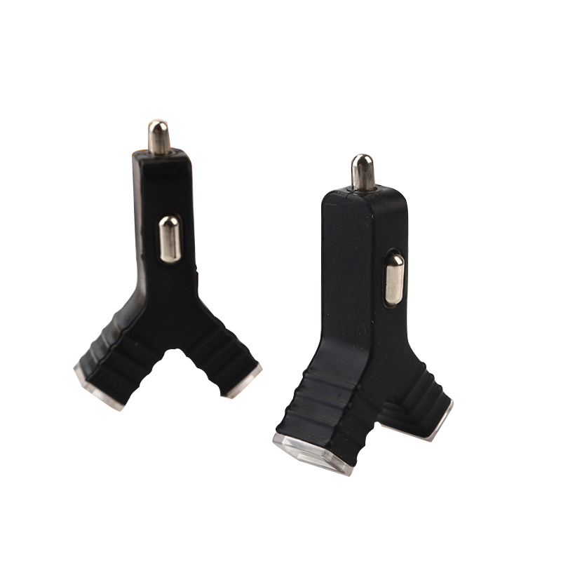 Автомобильное зарядное устройство с двумя USB-портами 2,4 А, быстрая зарядка, источник питания, автомобильное зарядное устройство для iphone 6, 6s, 7plus, 8plus, X, xmas, Huawei, xiaomi