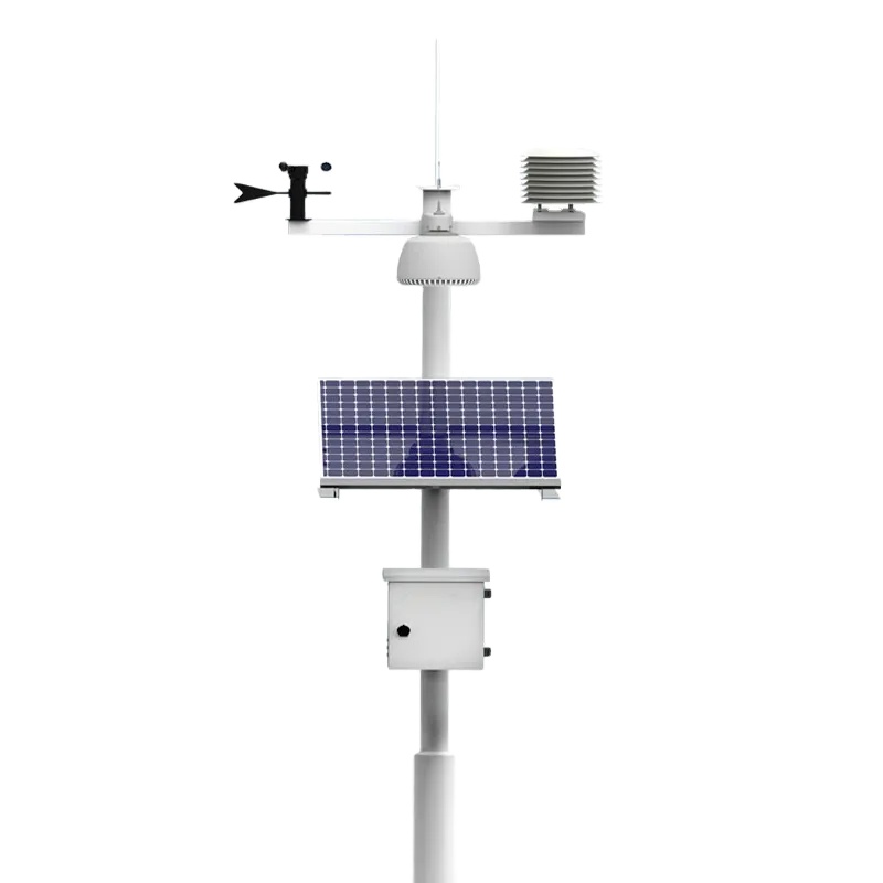 Наружный GSM беспроводной монитор загрязнения воздуха VOC /O3/ CO/ NO2/ SO2/ PM2.5/ PM10 CO2 метр монитор качества воздуха