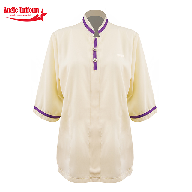Designs Short Sleeve Hotel Staff Housekeeping Staff Street Cleaning Uniforms