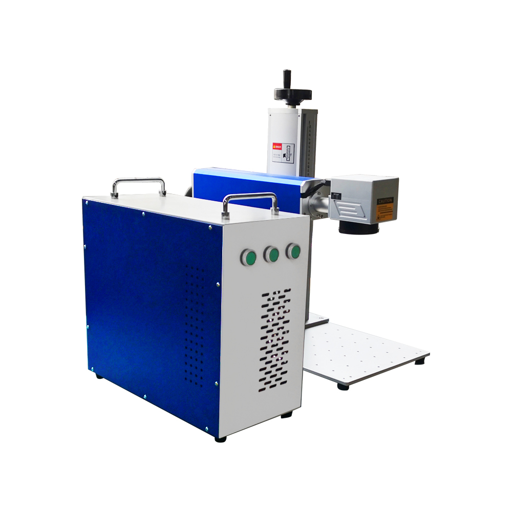Industrial equipment JPT 20W 30W 50w mini fiber laser marking machine for hard plastic and metal stainless steel