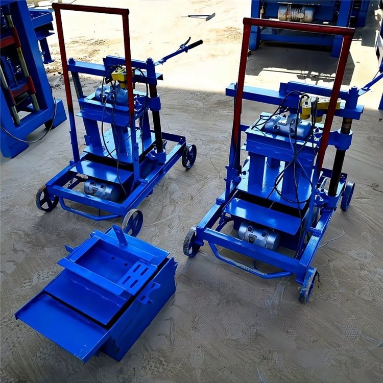 Hot sale 2500pcs/8 hours small manual hand press sand concrete cement brick making machinery