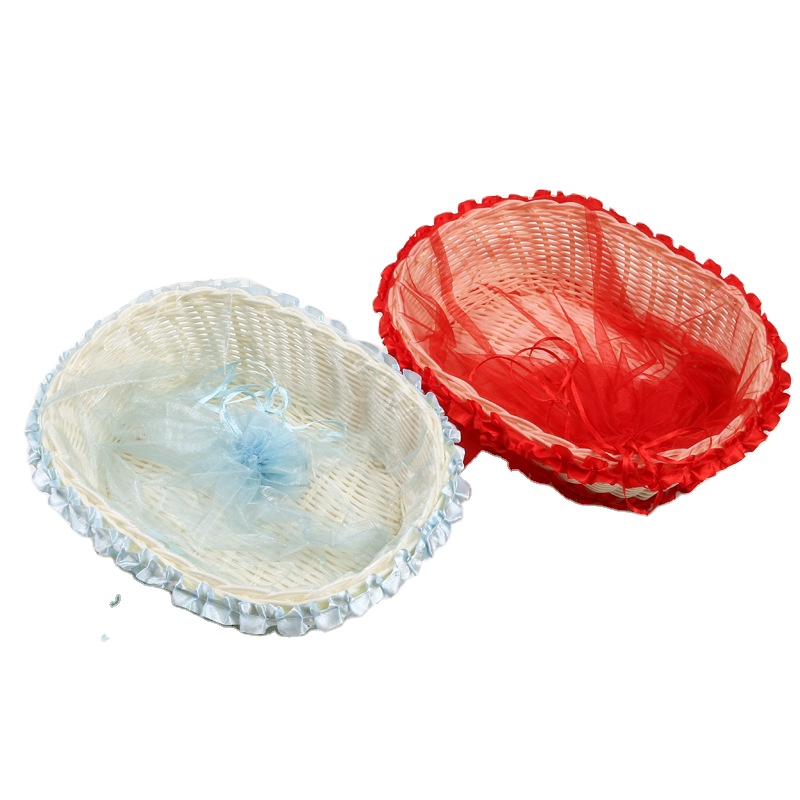 Creative Wedding Ceremony Candy Box Gift Packaging Mesh Bag Basket