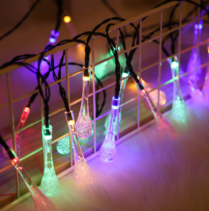 Waterproof Decorative Solar Powered Led String Lights Outdoor Garden Patio Lantern