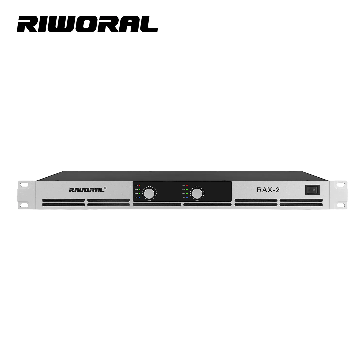 RAX-2 Riworal 1U 2 channels 1600W power amplifier professional Class D best price power amp