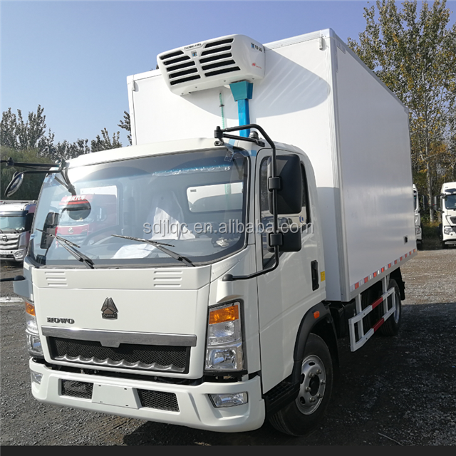 Sinotruk howo 3 тонны свет авторефрижератор
