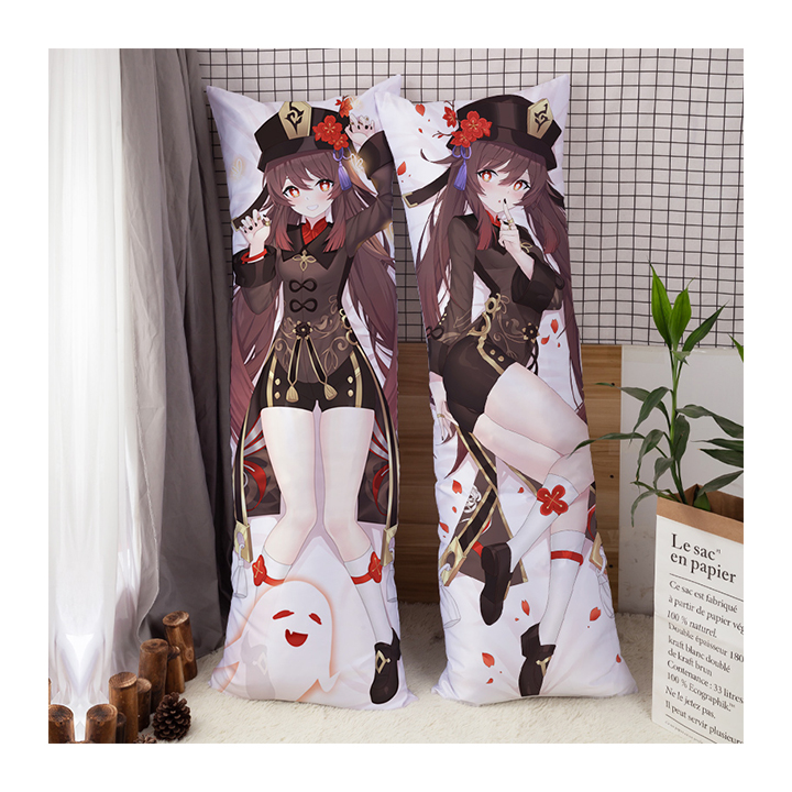 Customizable Anime Dakimakura Body Pillow with Soft Hugging Design, Adult Anime Girl Print, Home Bed Pillow Case