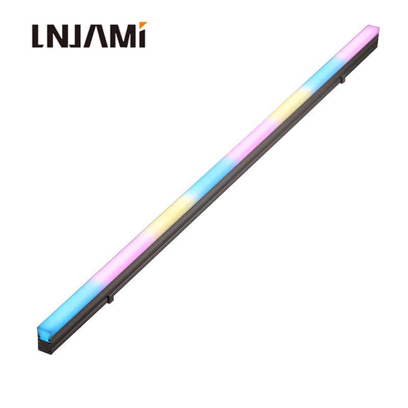 12 Вт 4 фута DMX светодиодная RGB трубка наружного освещения Водонепроницаемый IP66