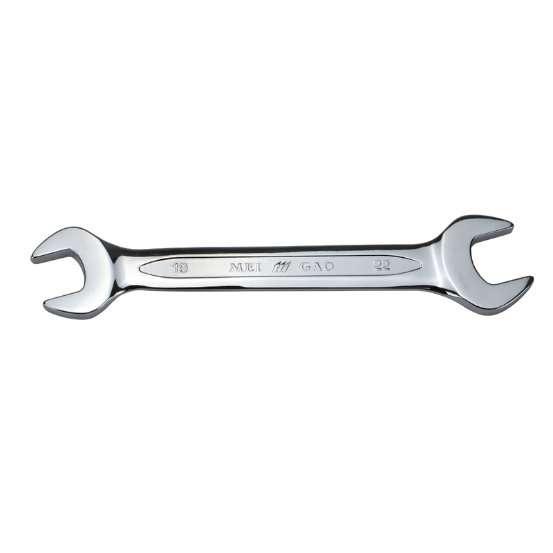 Hot Selling Hardware Custom High Strength Double Open End Flat Stamped Steel Wrench