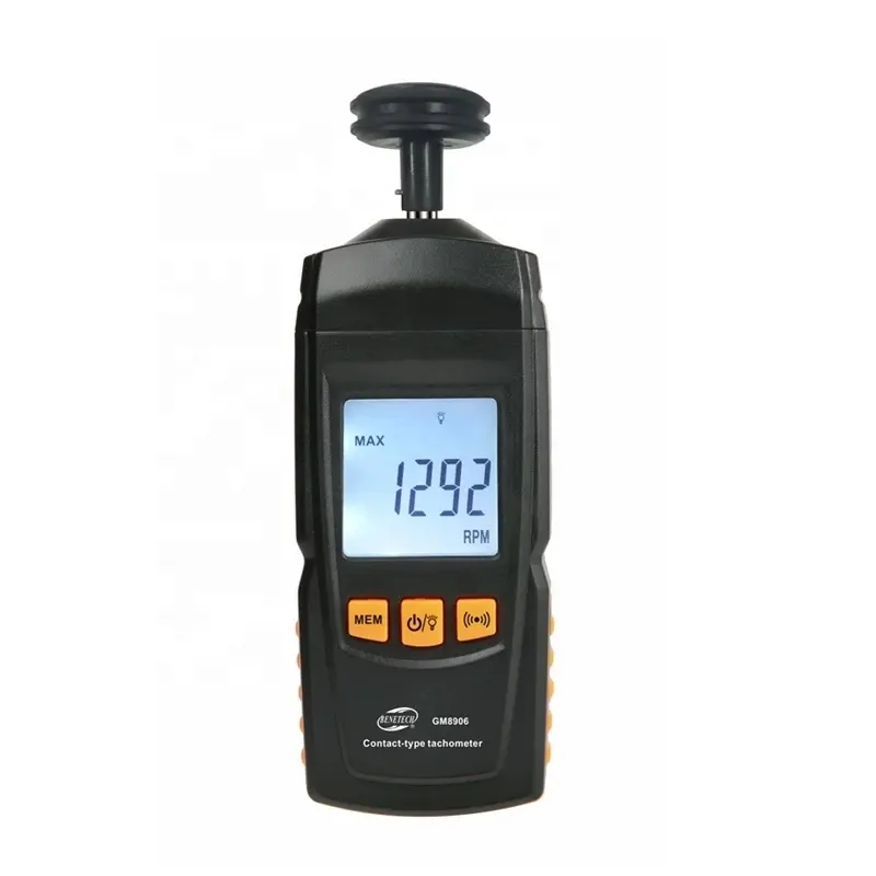 Auto Tachometer Handheld LCD Display Digital Electronic Mini Laser Tachometer Rpm Portable GM8906 0.5-99999rpm Laser Tachometers