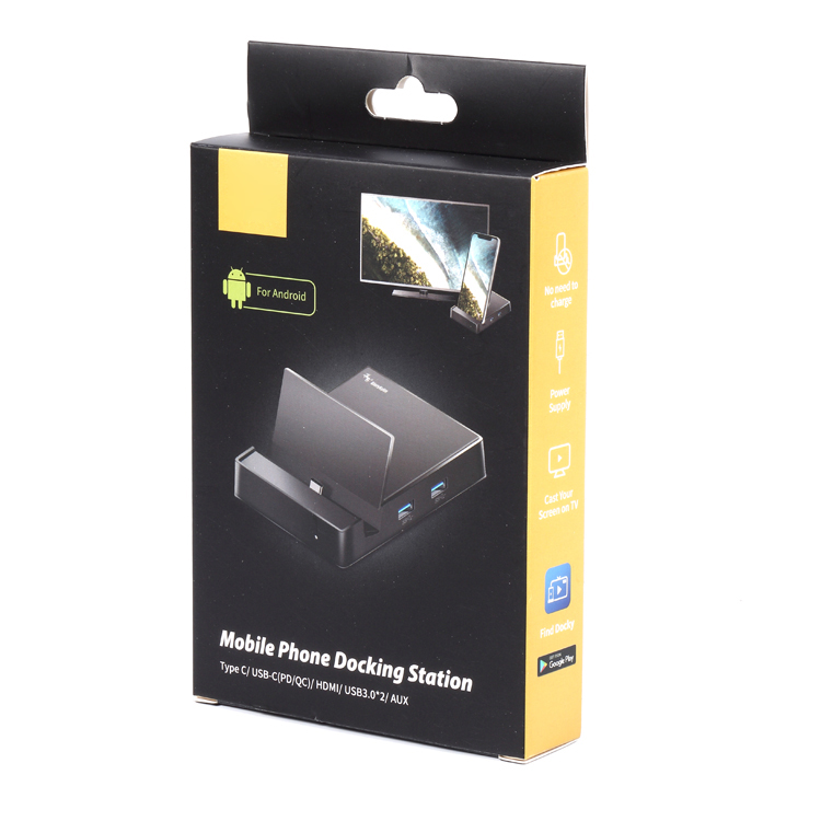 Wireless Charging Usb c Phone Docking Station 3 in 1 Hdd Docking Station for Phone and Laptop