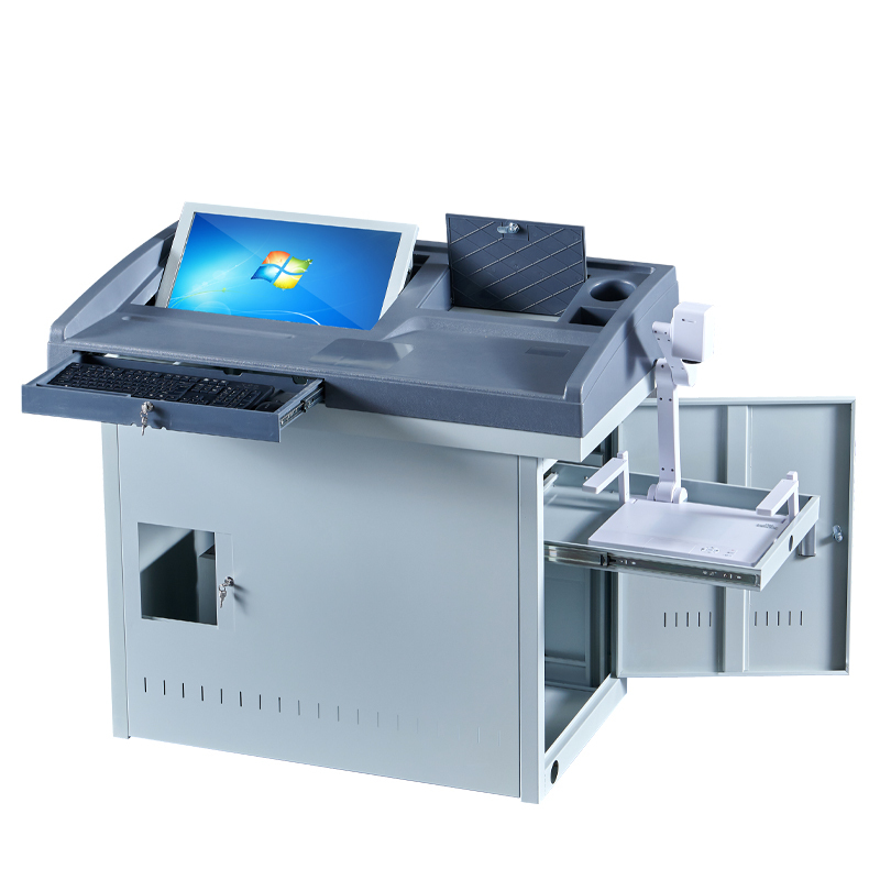 Classroom Projection Teacher Digital Podium Multimedia Platform Class Smart Lectern Teaching Educational Equipment