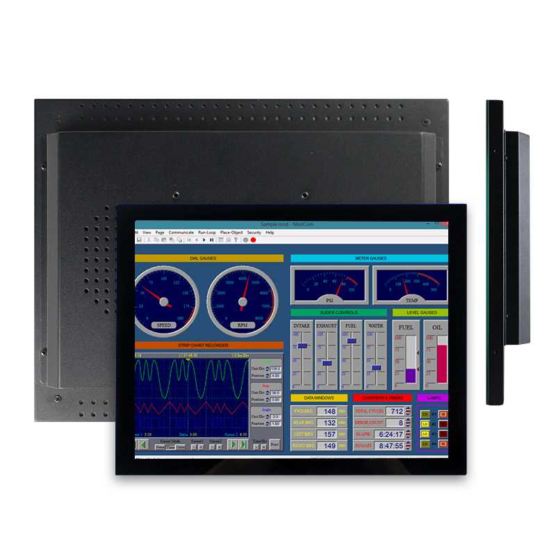 15 inch high brightness multi touch industrial computer panel pc for controls system