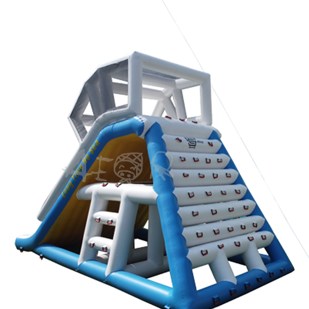 Summer water paly equipment inflatable large multi-person climbing high temperature airtight waterproof slide