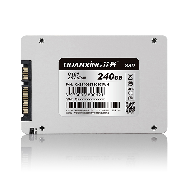 QUANXING 2,5 дюймов SATA3 SSD 120 ГБ/128 ГБ/240 ГБ/256 ГБ/480 ГБ/512 ГБ/960 ГБ/1 ТБ Жесткий Диск Внутренний твердотельный накопитель 2,5 "SATA III