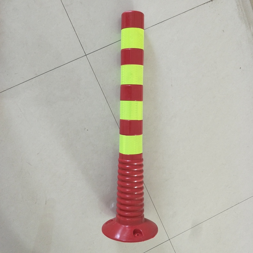 High quality flexible traffic barrier PU warning column