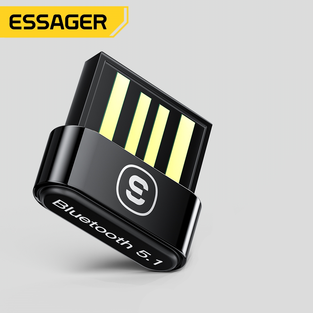 Essager 2022 охладитель USB приемник Aux Blue tooth 5,1 BT адаптер ключ для ПК
