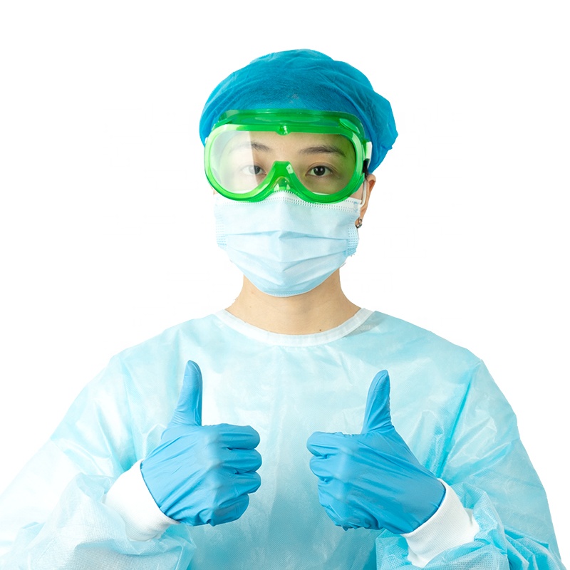 Industrial Anti Chemical Eye Protect Security Glass Transparent Anti Chemical Splash Safety Glasses
