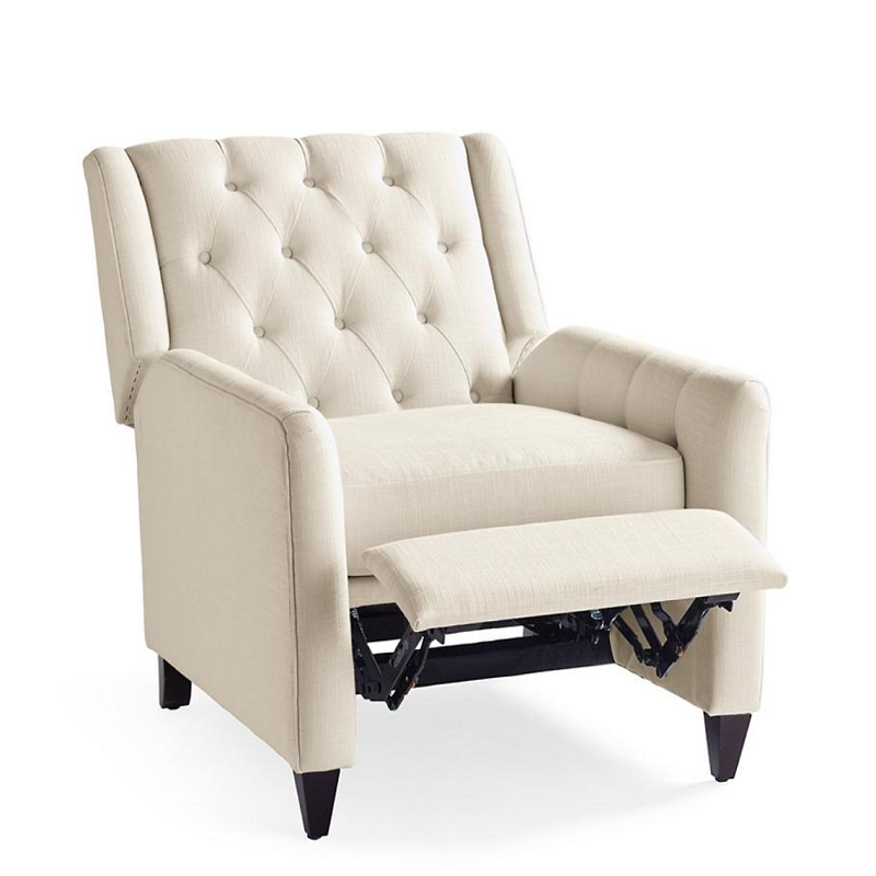 Luxury indoor furniture comfortable fabric living room custom recliner