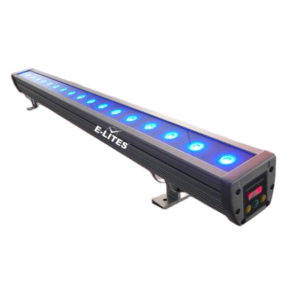 Сверхъяркая 4 в 1 Светодиодная панель rgbw dmx ip65 18x10, светодиодная мощная 4 в 1 наружная 18x10