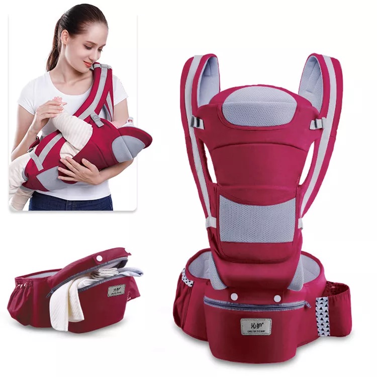 Ergonomic Baby Carrier With Hip Seat Backpack Wrap High Quality Baby Carrier