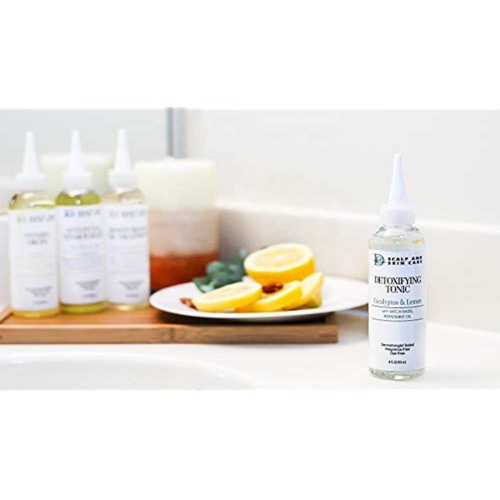 Private Label Hair Growth Oil With Caffeine And Biotin Good Design Anti-itch Essential Scalp Oil