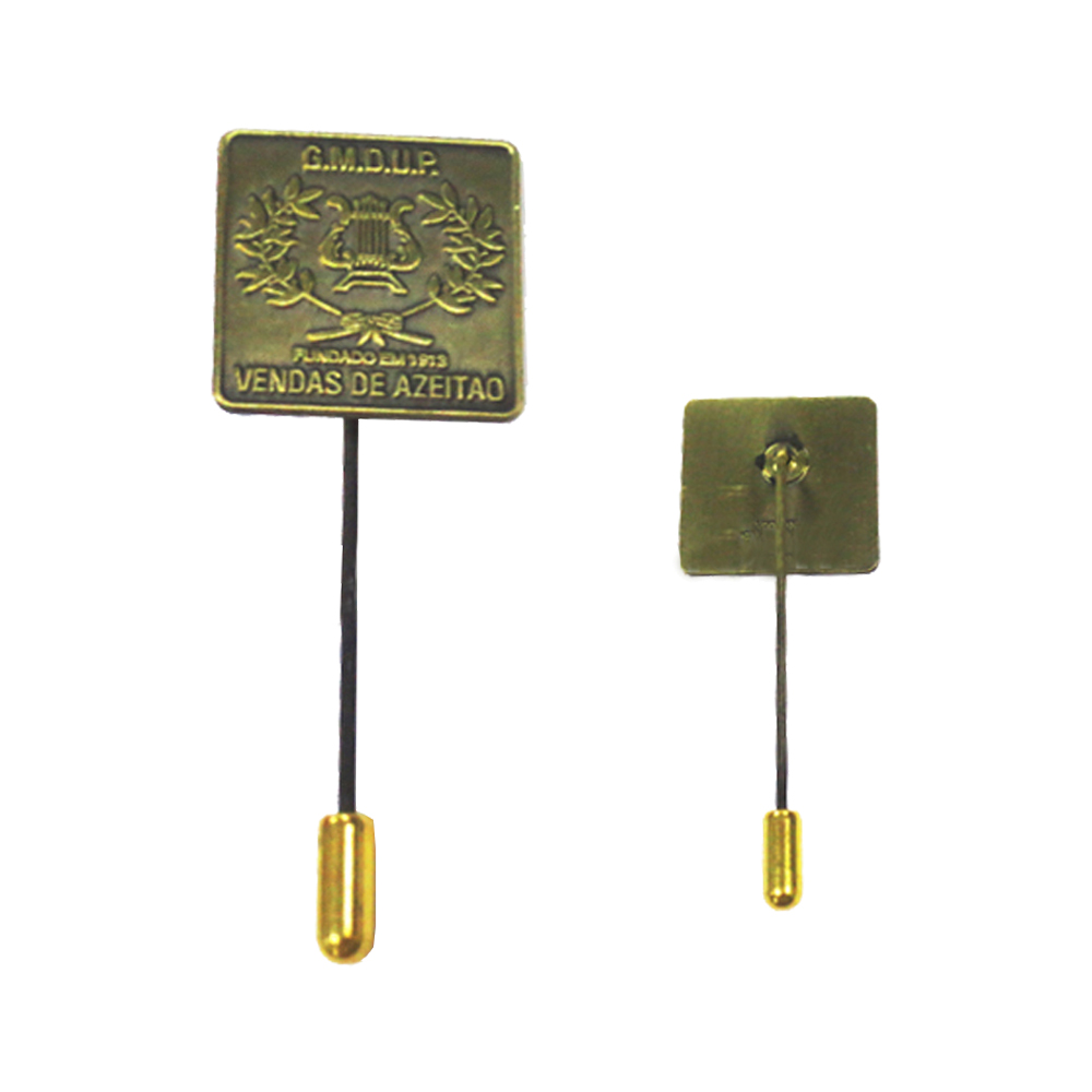 Античное золото дизайн палку pin/Длинные Pin штыря отворотом для галстука или шарф