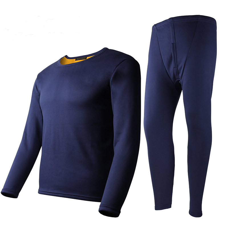 Thin Fleece Battery Powered Heated Long women men winter warm long johns Thermal Underwear set
