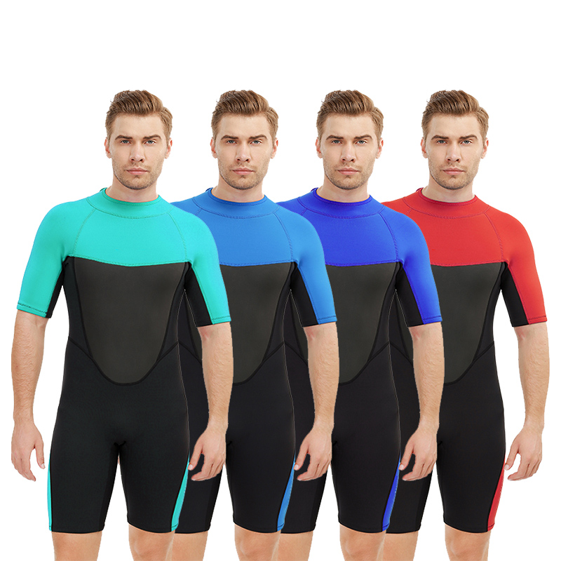 2 Mm Swimming Suit Men Neoprene Smoothskin Freediving Surf Surfing Wetsuit Short